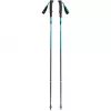 Pārgājienu nūjas Melns Diamond Distance Carbon Z — oglekļa salokāmās nūjas, 110 cm, 3 segmentu, 264 g