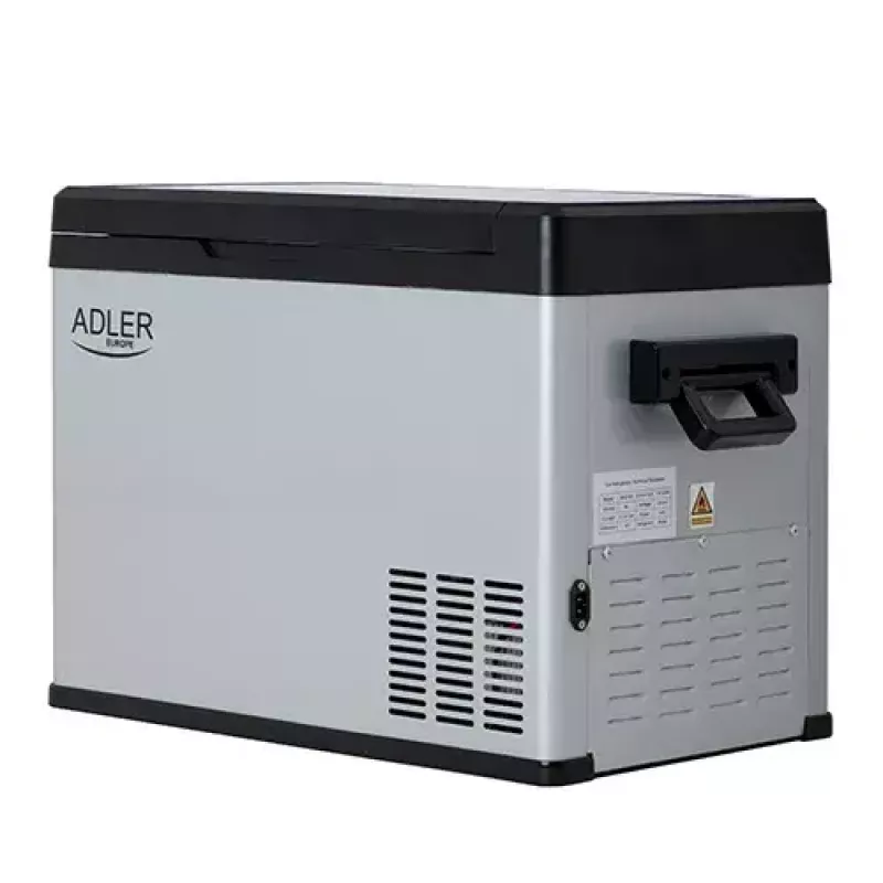 Sal dēļa saldētava Adler AD 8081 — 40 L tilpums, balta, brīvi stāvoša, trokšņa līmenis 40 dB
