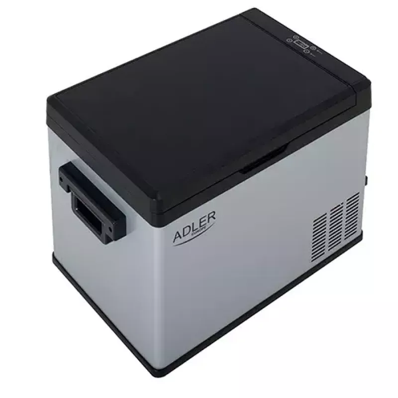Sal dēļa saldētava Adler AD 8081 — 40 L tilpums, balta, brīvi stāvoša, trokšņa līmenis 40 dB