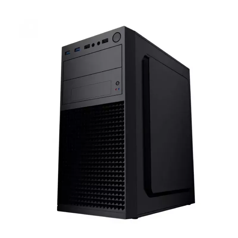 Datora korpuss GEMBIRD Fornax K300 Mini Tower — Mini-ITX/Micro ATX, SPCC, 2,17 kg, USB 3.2, 1×2,5 collu nodalījums, 4 paplašināšanas sloti