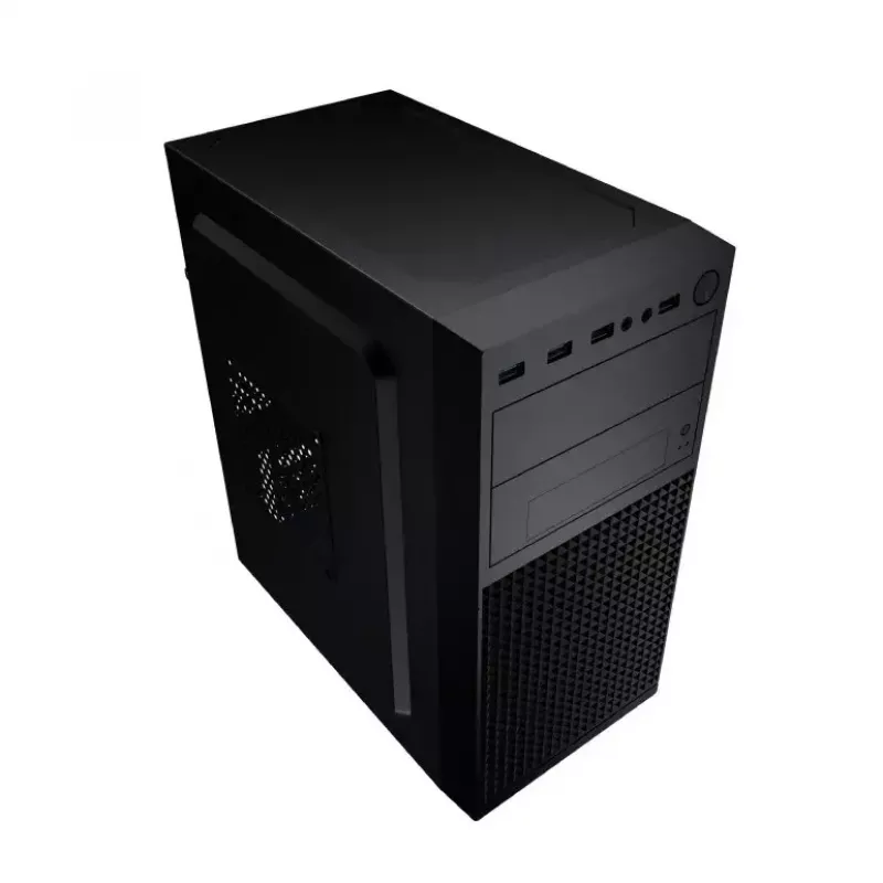 Datora korpuss GEMBIRD Fornax K300 Mini Tower — Mini-ITX/Micro ATX, SPCC, 2,17 kg, USB 3.2, 1×2,5 collu nodalījums, 4 paplašināšanas sloti