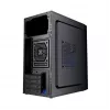 Datora korpuss GEMBIRD Fornax K300 Mini Tower — Mini-ITX/Micro ATX, SPCC, 2,17 kg, USB 3.2, 1×2,5 collu nodalījums, 4 paplašināšanas sloti