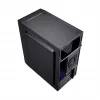 Datora korpuss GEMBIRD Fornax K300 Mini Tower — Mini-ITX/Micro ATX, SPCC, 2,17 kg, USB 3.2, 1×2,5 collu nodalījums, 4 paplašināšanas sloti