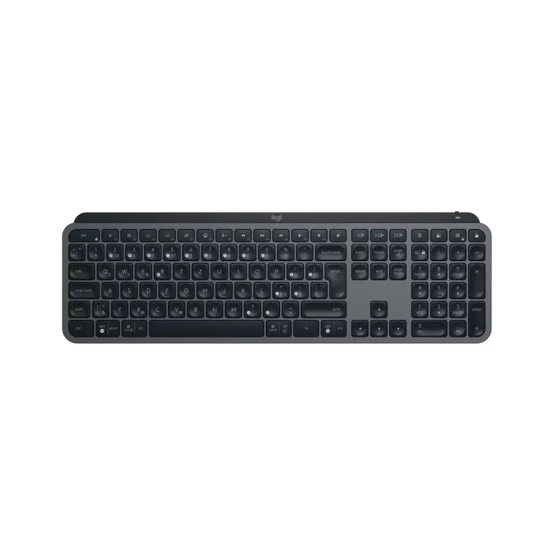 LOGITECH MX Keys S tastatūra Graphite Qwertz Cesky