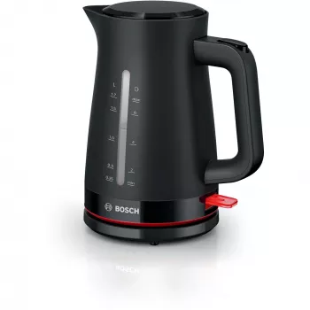 Elektriskā tējkanna Bosch MyMoment TWK3M123 — 1,7 L, 2400 W, melna