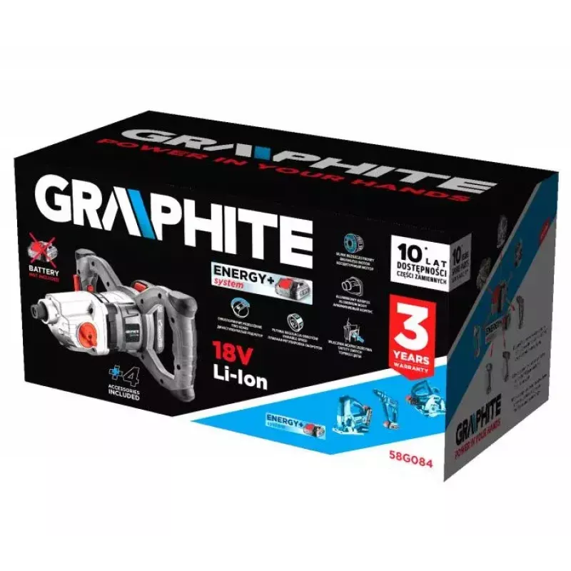 Power Earth Auger Graphite 58G084