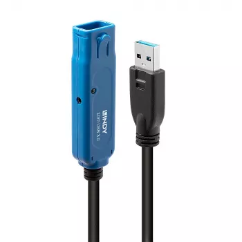 USB pagarinātāja kabelis Lindy 10m Active Extension Pro