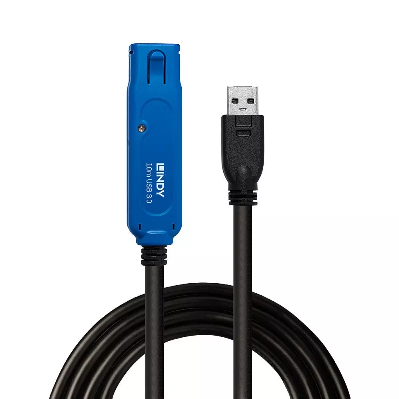 USB pagarinātāja kabelis Lindy 10m Active Extension Pro