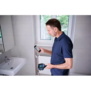 Bosch GTC 600 C Trokšņa ekvivalentā temperatūras starpība (NETD) IR Melns, Zils 256 x 192 pikseļi Iebūvēts displejs LCD