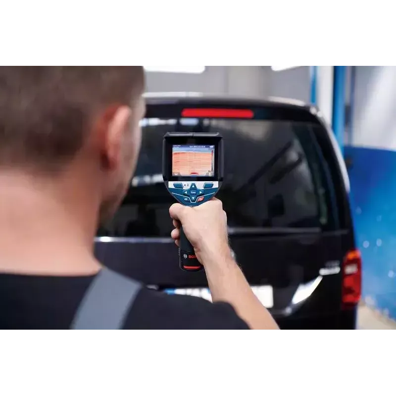 Bosch GTC 600 C Trokšņa ekvivalentā temperatūras starpība (NETD) IR Melns, Zils 256 x 192 pikseļi Iebūvēts displejs LCD