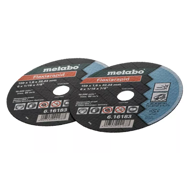 Leņķa slīpmašīna Metabo W 18 LTX 150 QUICK 600404650