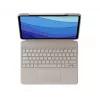 LOGITECH Combo Touch - Sand krāsas iPad Pro 12.9 collām (5. gen.) - ASV starptautiskais Qwerty