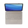 LOGITECH Combo Touch - Sand krāsas iPad Pro 12.9 collām (5. gen.) - ASV starptautiskais Qwerty