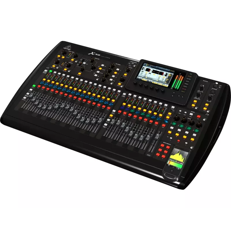 Behringer X32 audio mikseris 40 kanāli 10 - 22000 Hz Melns