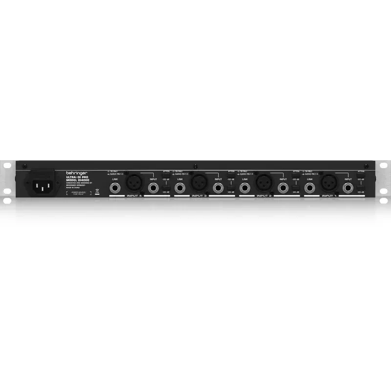 Behringer DI4000 audio modulis 3000 W RMS nominālā jauda