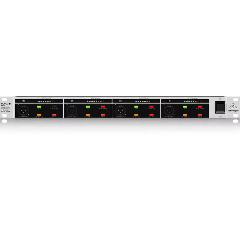 Behringer DI4000 audio modulis 3000 W RMS nominālā jauda