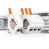 DIGITUS instalācijas kabelis - CAT 7 - S/FTP - AWG 23/1 simplex - 500m - dzeltens