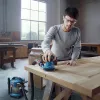 Bosch GEX 185-LI Professional ekscentriskā slīpmašīna 10000 OPM Zila