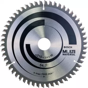 Bosch Multi Materiālu ripzāģa asmeņi, alumīnijs, 21 cm, Bosch, 235 g, 1 gab.