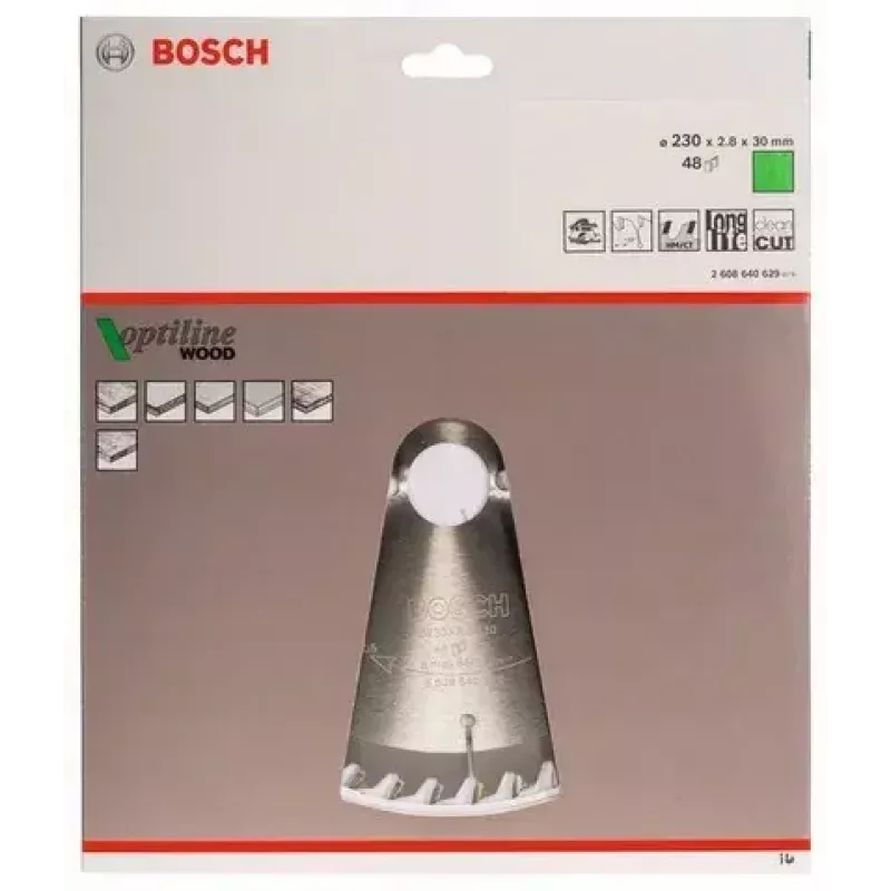 Bosch 2 608 640 629 ripzāģa asmens 23 cm 1 gab.