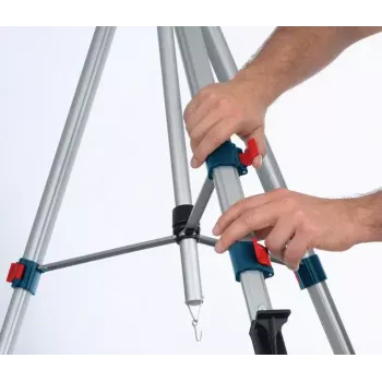 Bosch BT 250 Professional statīvs Lāzera līmeņrādis 3 kājas(-u) Zila, Balta