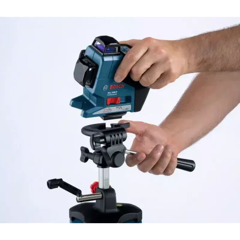 Bosch BT 250 Professional statīvs Lāzera līmeņrādis 3 kājas(-u) Zila, Balta