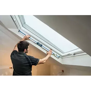 Bosch GIM 120 Professional līmeņrādis 1,2 m Melns, Zils, Sudraba