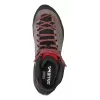 Salewa MTN Trainer Mid GTX vīriešu pieaugušo ogles pelēks sarkans āda zamšs Vibram