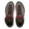 Salewa MTN Trainer Mid GTX vīriešu pieaugušo ogles pelēks sarkans āda zamšs Vibram