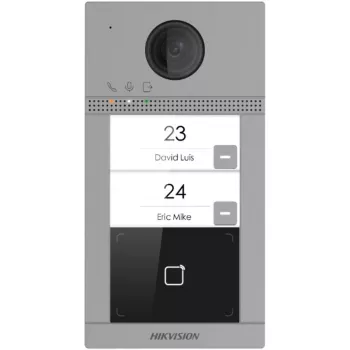 Video domofona sistēma Hikvision DS-KV8213-WME1(C) 2 MP pelēks