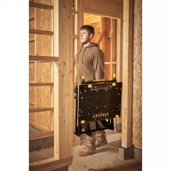 Kokapstrādes darbgalds Stanley STST83800-1 bambusa tērauds melns dzeltens 625mm