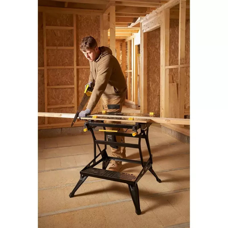 Kokapstrādes darbgalds Stanley STST83800-1 bambusa tērauds melns dzeltens 625mm