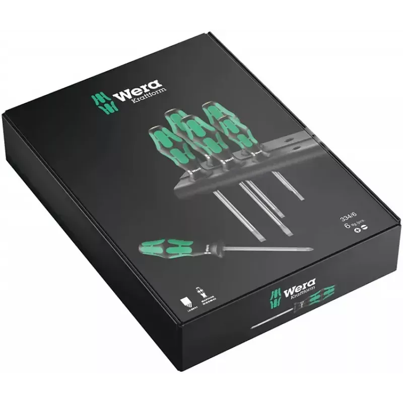 Instrumentu komplekts Wera 334/6 Kraftform