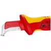 Utility Knife Knipex 98 55 SB Red dzeltena Fixed Blade