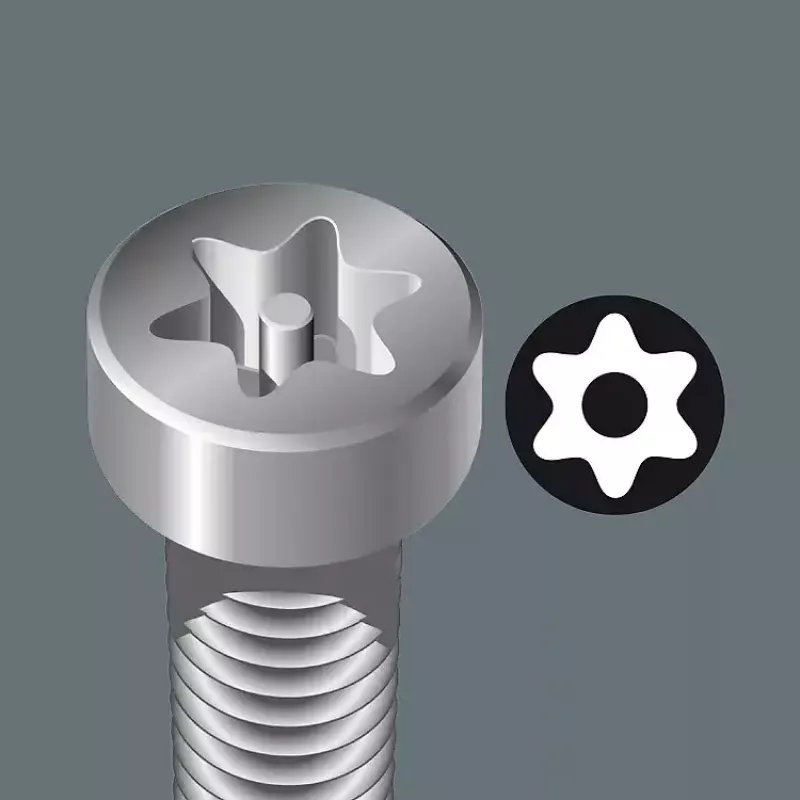 L veida Torx atslēgu komplekts Wera 967/9 TX BO