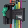 L veida Torx atslēgu komplekts Wera 967/9 TX BO