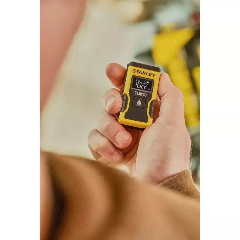 Attāluma mērītājs Stanley STHT77666-0 Melns Dzeltens 0,165–12 m LCD