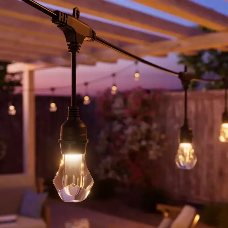 Āra virtenes gaismekļi Nanoleaf Essentials NF084E00-20SLO 15 m daudzkrāsu Matter