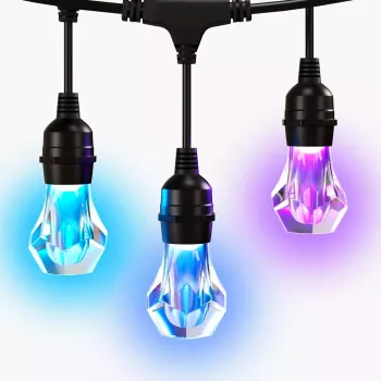 Āra virtenes gaismekļi Nanoleaf Essentials NF084E00-20SLO 15 m daudzkrāsu Matter