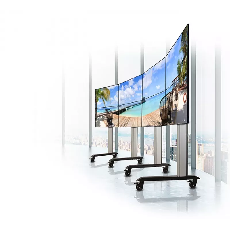 Leņķa regulēšanas savienotājs B-Tech BT8390 45° rotācija melns