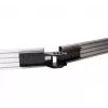 Leņķa regulēšanas savienotājs B-Tech BT8390 45° rotācija melns