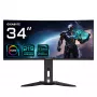 GIGABYTE MO34WQC2 34 collu OLED WQHD izliekts spēļu monitors - 3440 x 1440, 240Hz, 0.03ms, KVM, 250 cd/m², FreeSync Premium Pro, DisplayHDR True Black 400, HDMI 2.1, Displayport 1.4