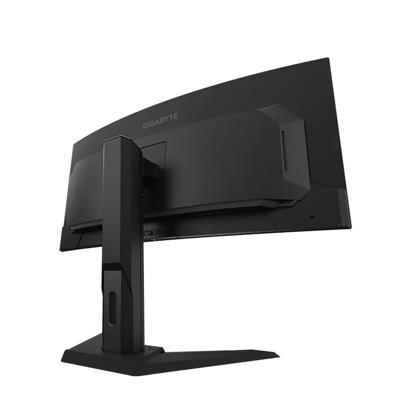 GIGABYTE MO34WQC2 34 collu OLED WQHD izliekts spēļu monitors - 3440 x 1440, 240Hz, 0.03ms, KVM, 250 cd/m², FreeSync Premium Pro, DisplayHDR True Black 400, HDMI 2.1, Displayport 1.4