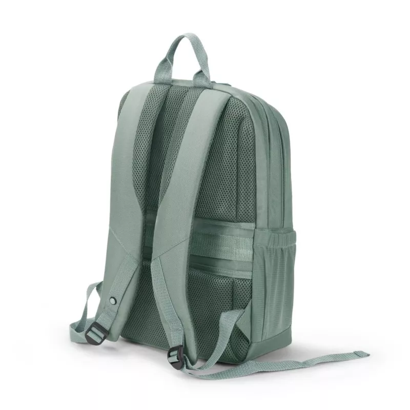 DICOTA Eco Backpack Scale - 13-15.6in piezīmjdatora mugursoma - pelēka / 600d pārstrādāts PET