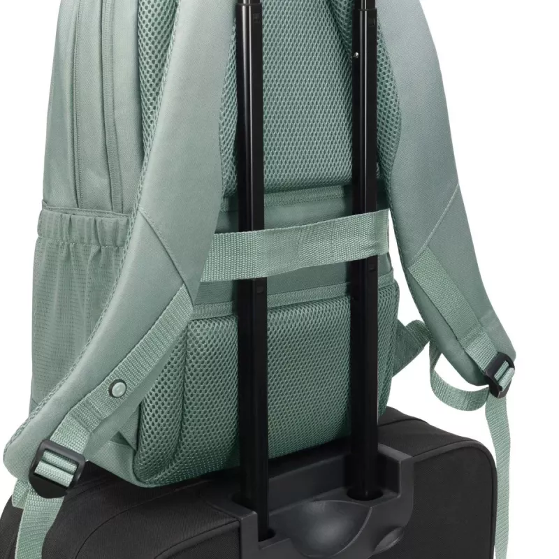 DICOTA Eco Backpack Scale - 13-15.6in piezīmjdatora mugursoma - pelēka / 600d pārstrādāts PET