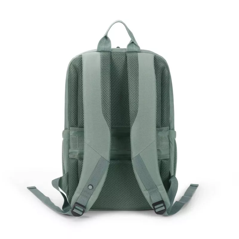 DICOTA Eco Backpack Scale - 13-15.6in piezīmjdatora mugursoma - pelēka / 600d pārstrādāts PET