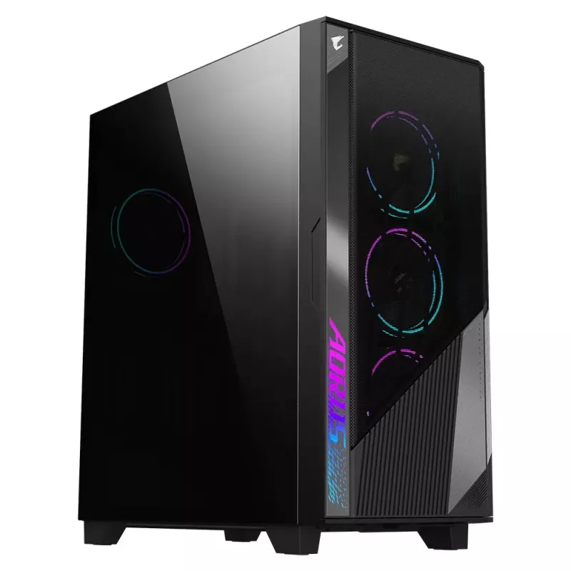 GIGABYTE GB-AC500G datora korpuss Midi Tornis Melns