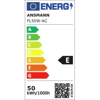 Plūdu darba gaisma Ansmann FL50W-AC Melns LED 50 W 5400 lm