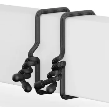 Montāžas komplekts GoPro Flexible Grip Mount visām HERO kamerām, melna plastmasa