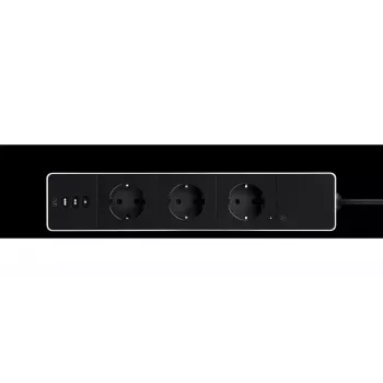 Eve Energy Strip strāvas sadalītājs Melns Balts 3 maiņstrāvas kontaktligzdas 120-230 V 1,9 m